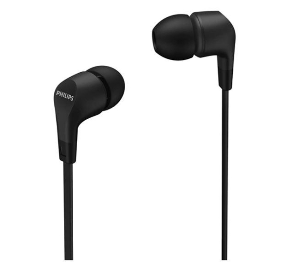 Philips SŁUCHAWKI DOUSZNE PHILIPS TAE1105BK Czarne # - 1462084 - zdjęcie 2